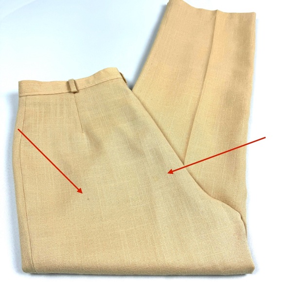 VTG Austin Hill Wool High Rise Tailored Trouser Union Made USA (ILGWU) - Picture 10 of 13